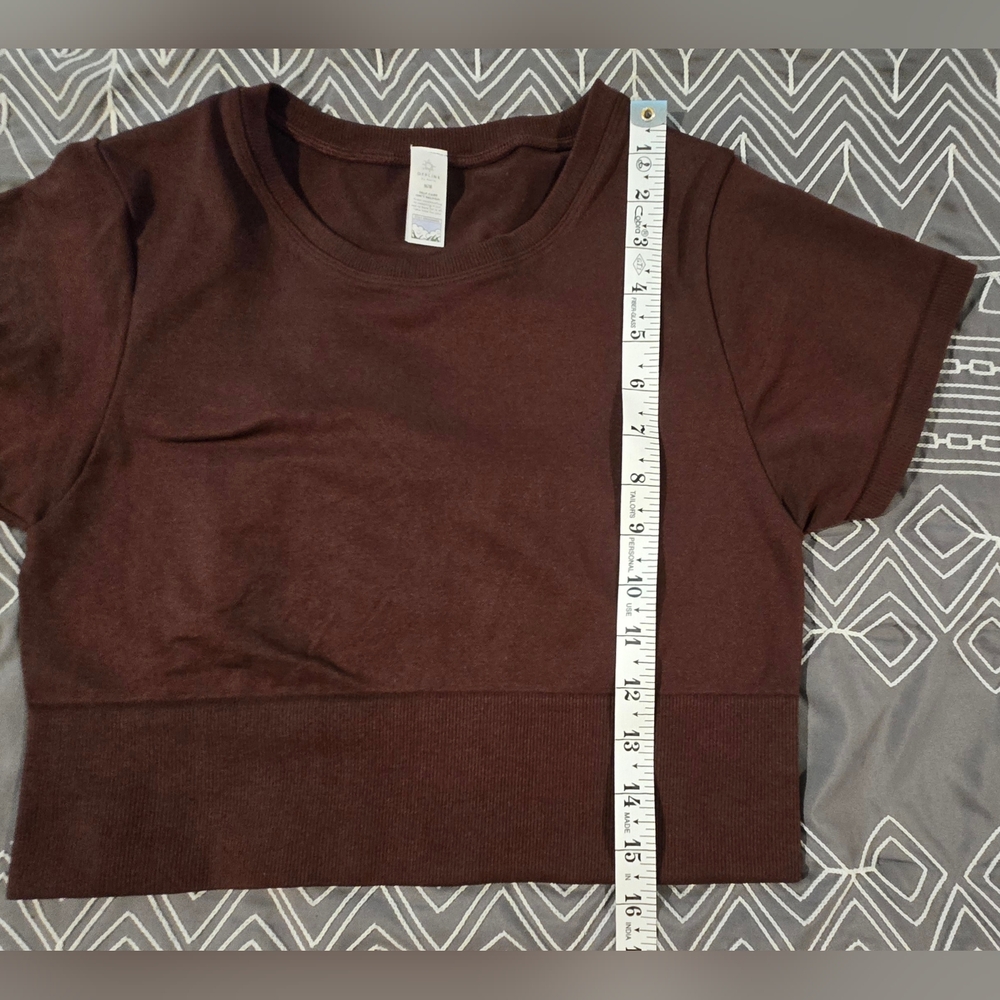 Offline By Aries Sidewalk Seamless Cropped T-Shirt Size Medium - Picture 4 of 8
